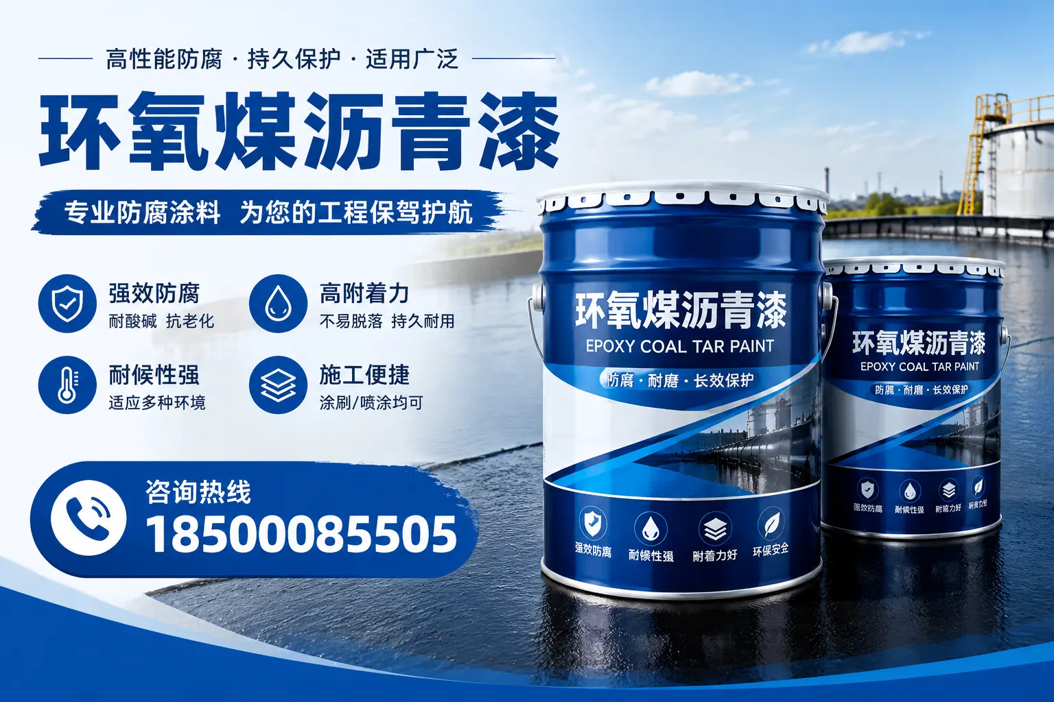 环氧煤沥青漆与其他漆类的比较，泰安用户的选择依据