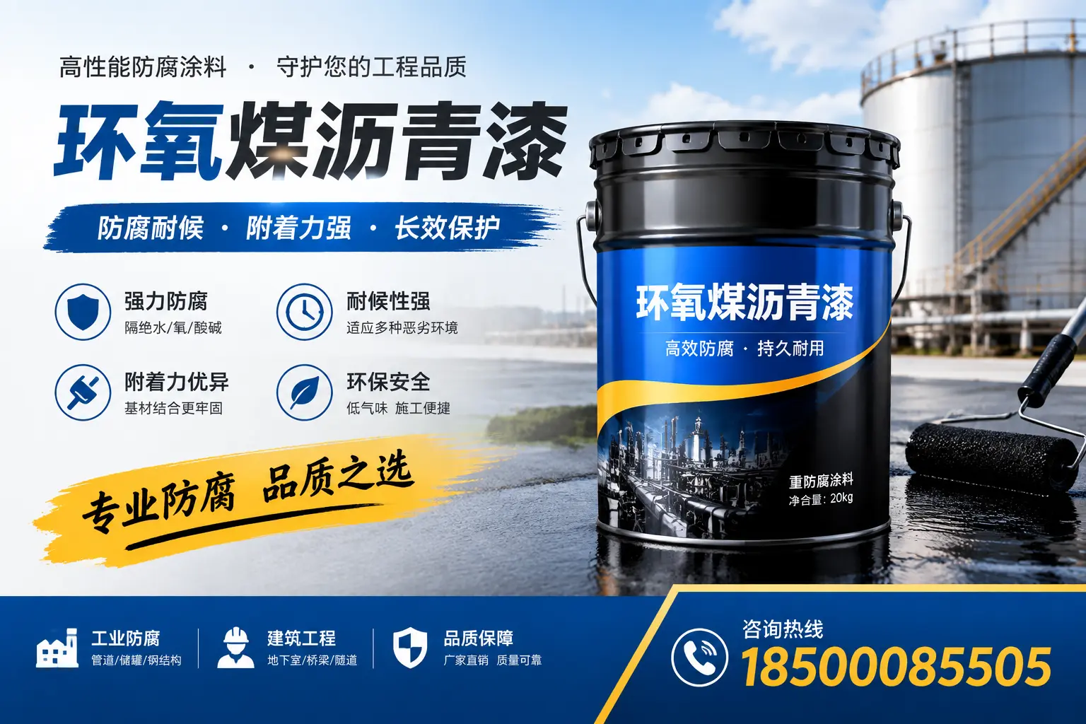 如何选择适合的环氧煤沥青漆？泰安市场选型指南